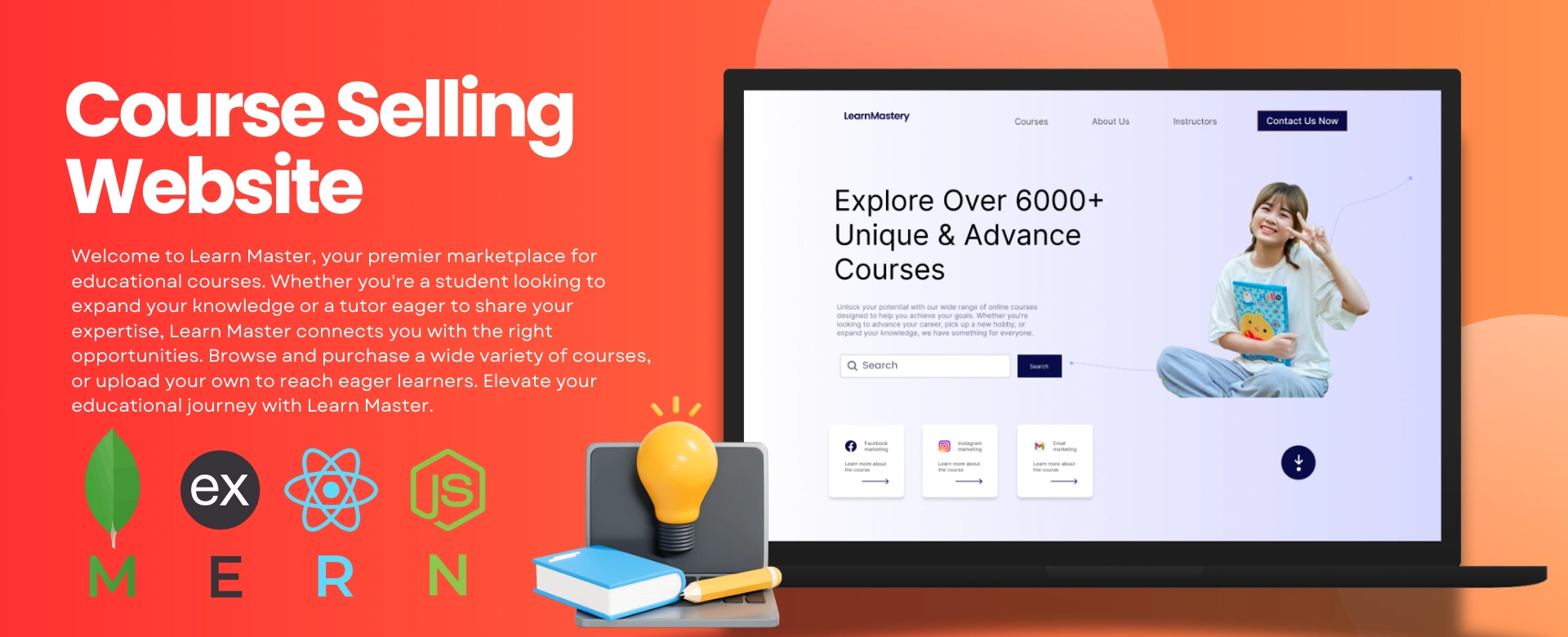 Course Selling Website